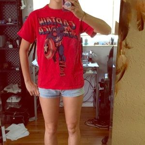 Captain America tee